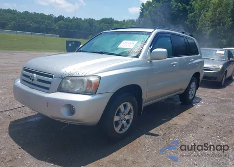 2006 Toyota Highlander V6 из США, поврежденный, VIN JTEEP21A360150984